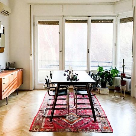 Spacious Bauhaus Icon Flat With Fitness Room In Central Buda, Close To The River And Margaret Island Budapesta Exterior foto